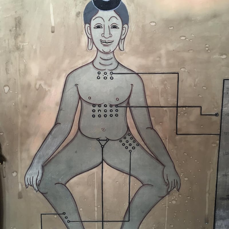Thai meridian figure